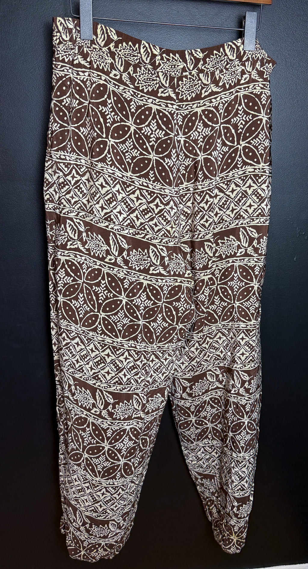 Vintage Printed Palazzo Pants