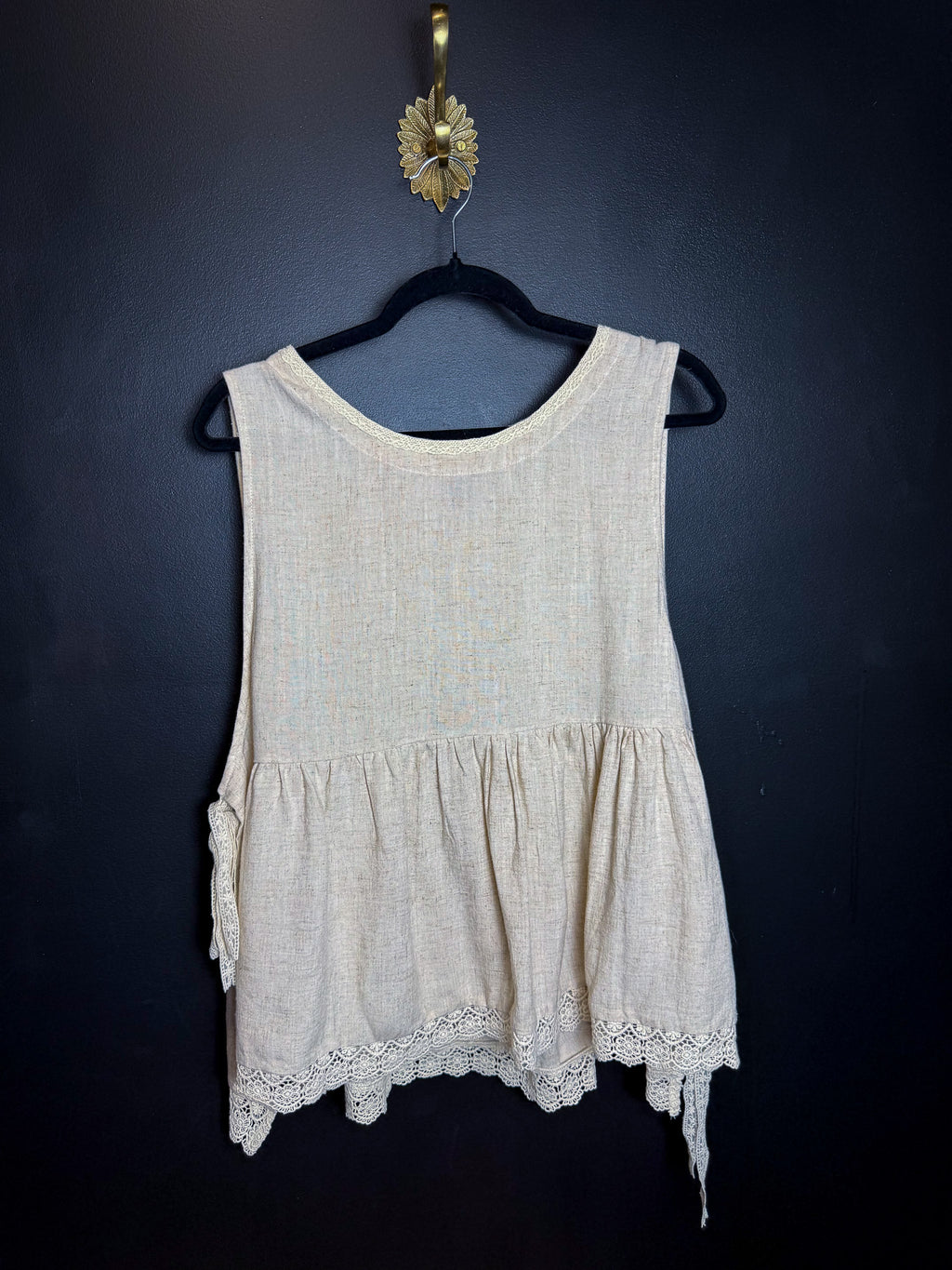 Upcycled Babydoll Tankl