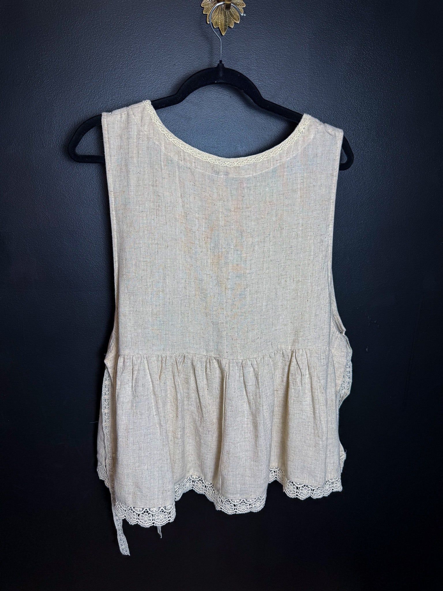 Upcycled Babydoll Tankl