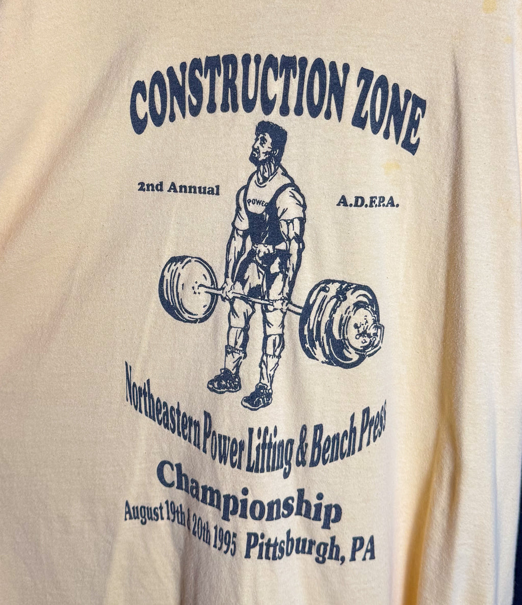 1995 Construction Zone Powerlifting Championship T