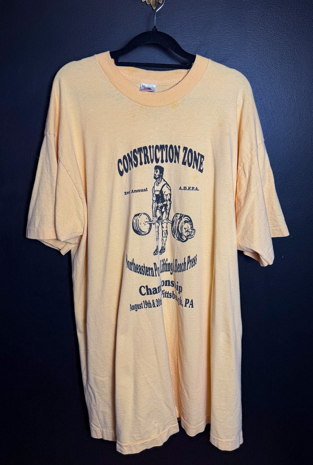 1995 Construction Zone Powerlifting Championship T