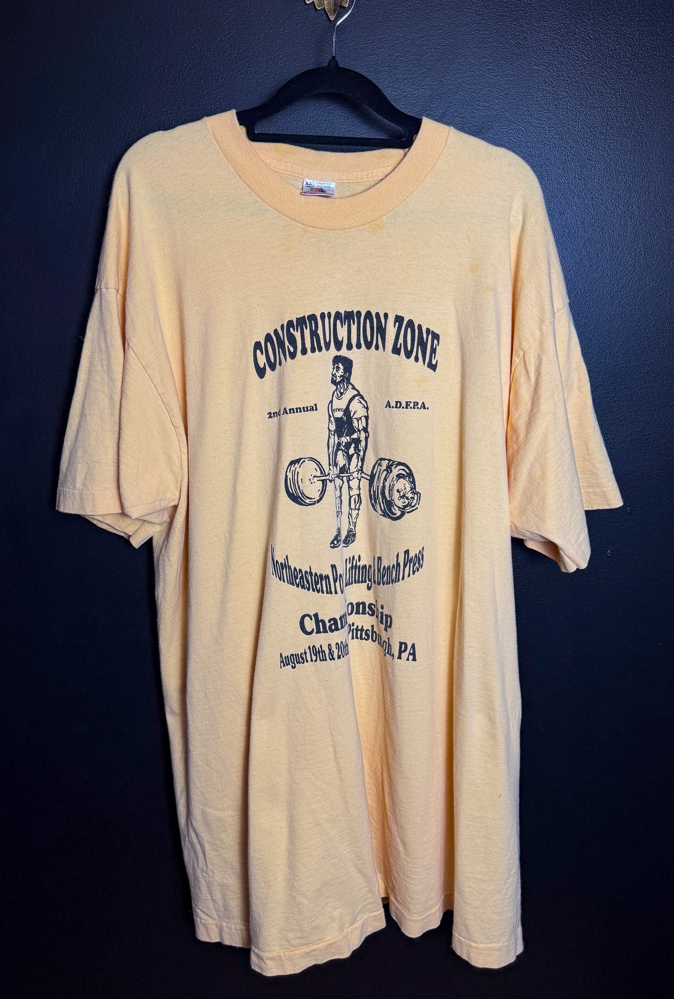 1995 Construction Zone Powerlifting Championship T