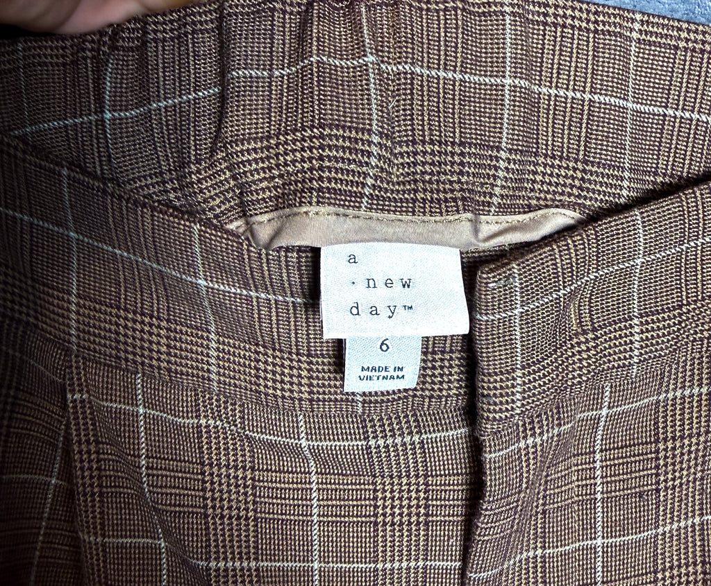 Plaid Work Joggers