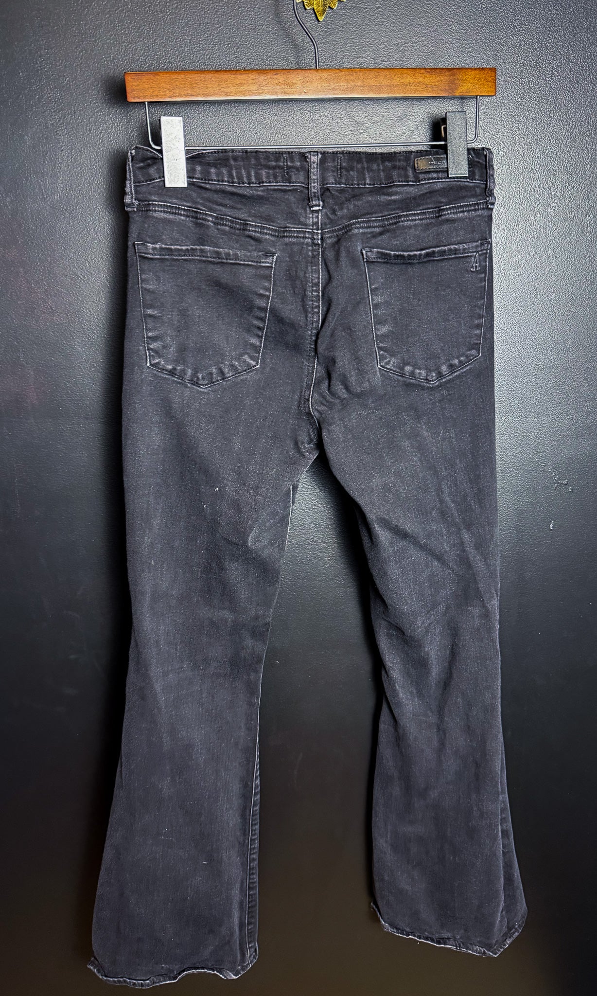Low Rise Black Flares