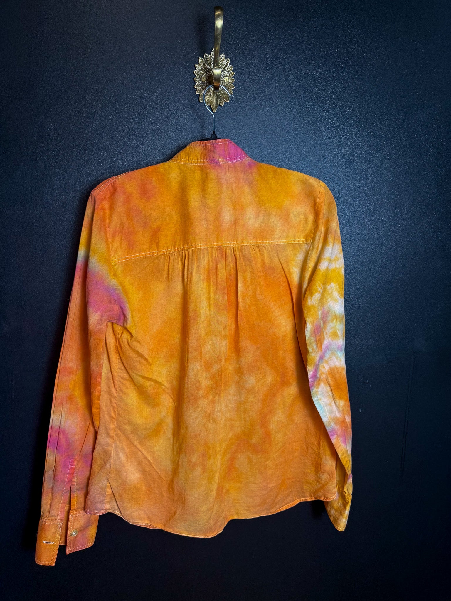 Tie Dye Banana Republic Button Down