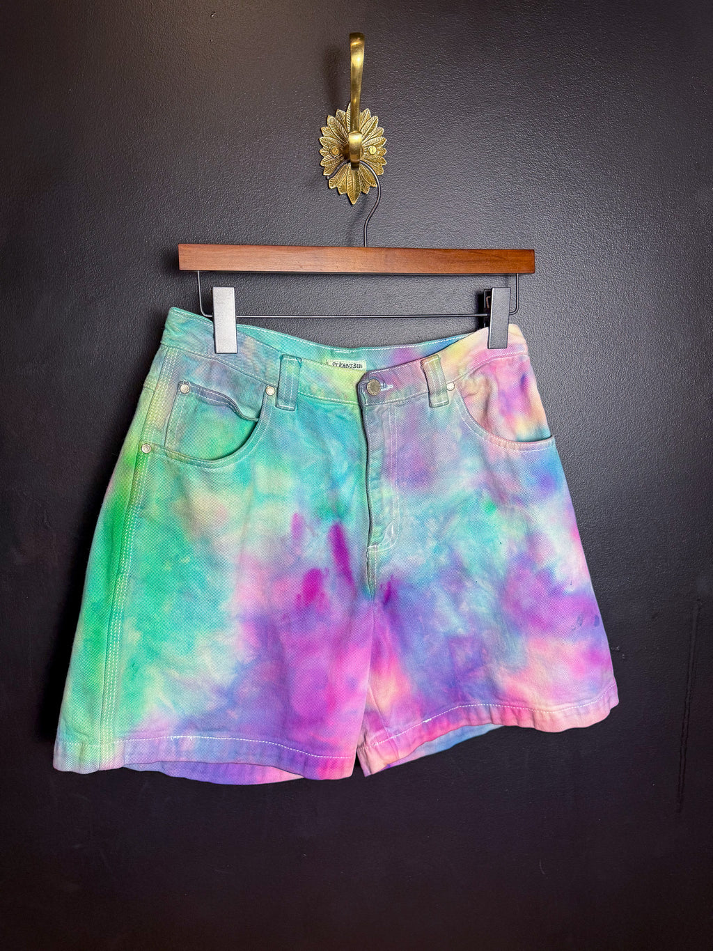 Tie Dyed Vintage SJB Jorts