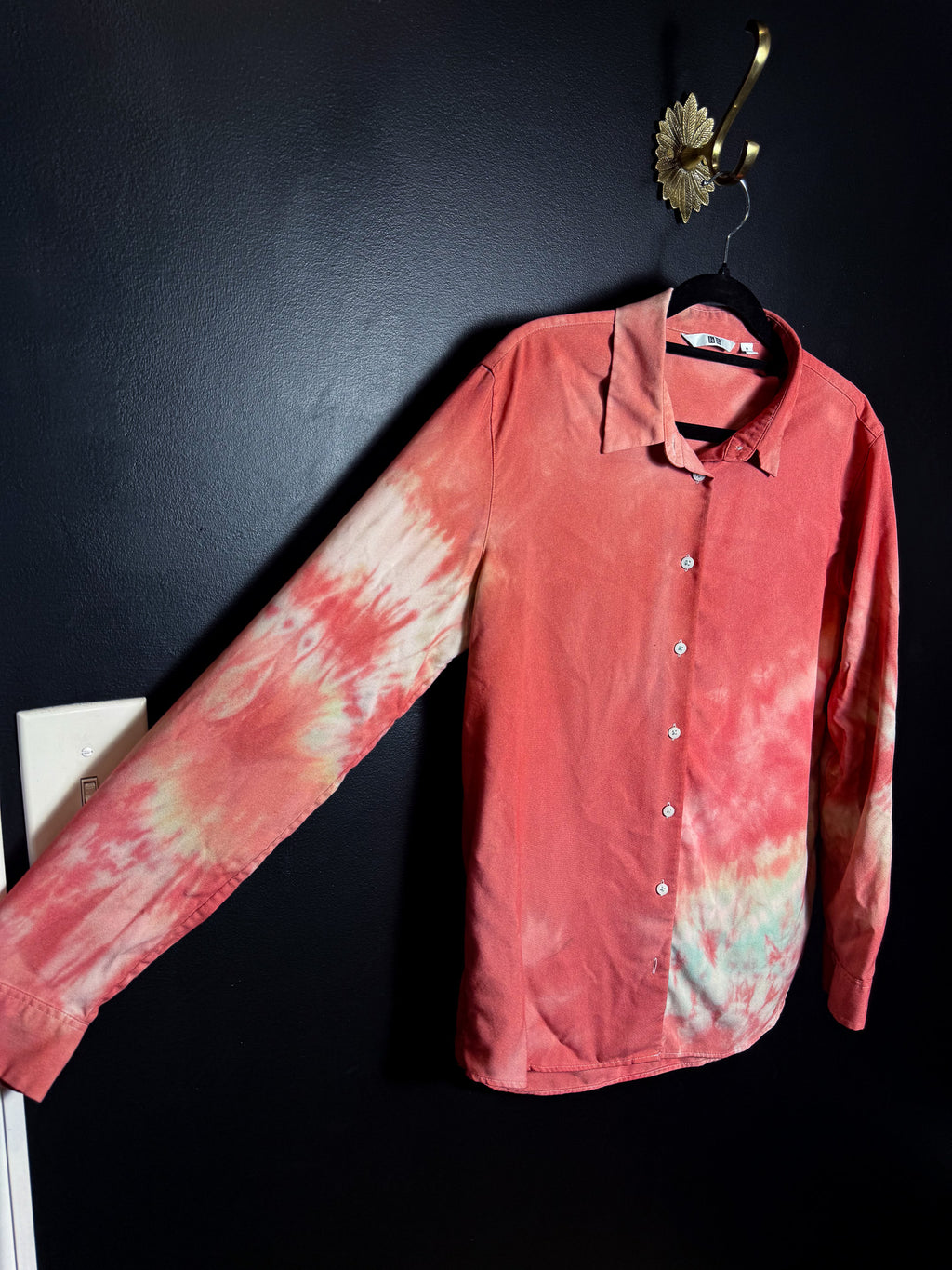 Tie Dyed UNIQLO Button Down